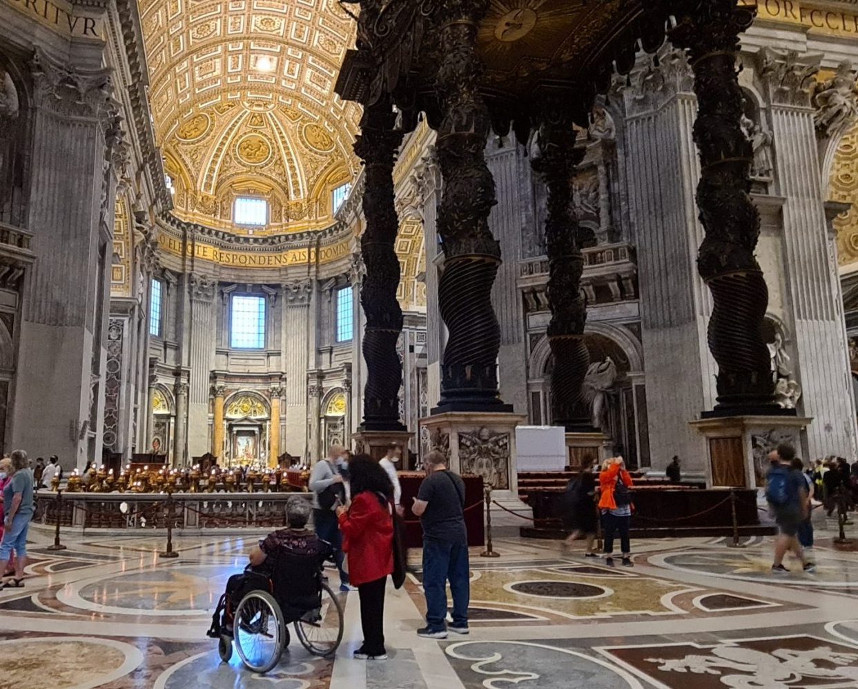 St Peter's Basilica wheelchair Tour
