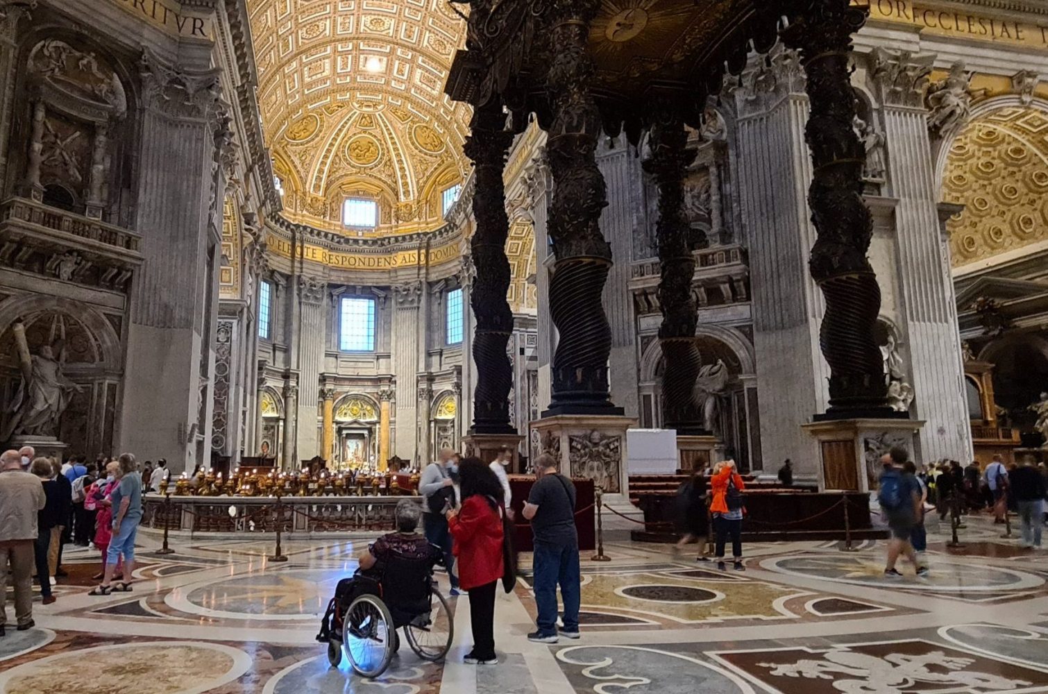St Peter's Basilica Wheelchair tour